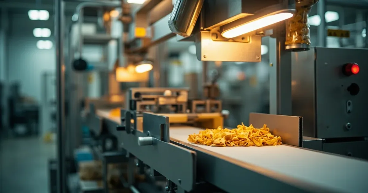 HSNS Cess India 2026 — industrial packaging machinery in a Pan Masala manufacturing facility representing capacity-based cess